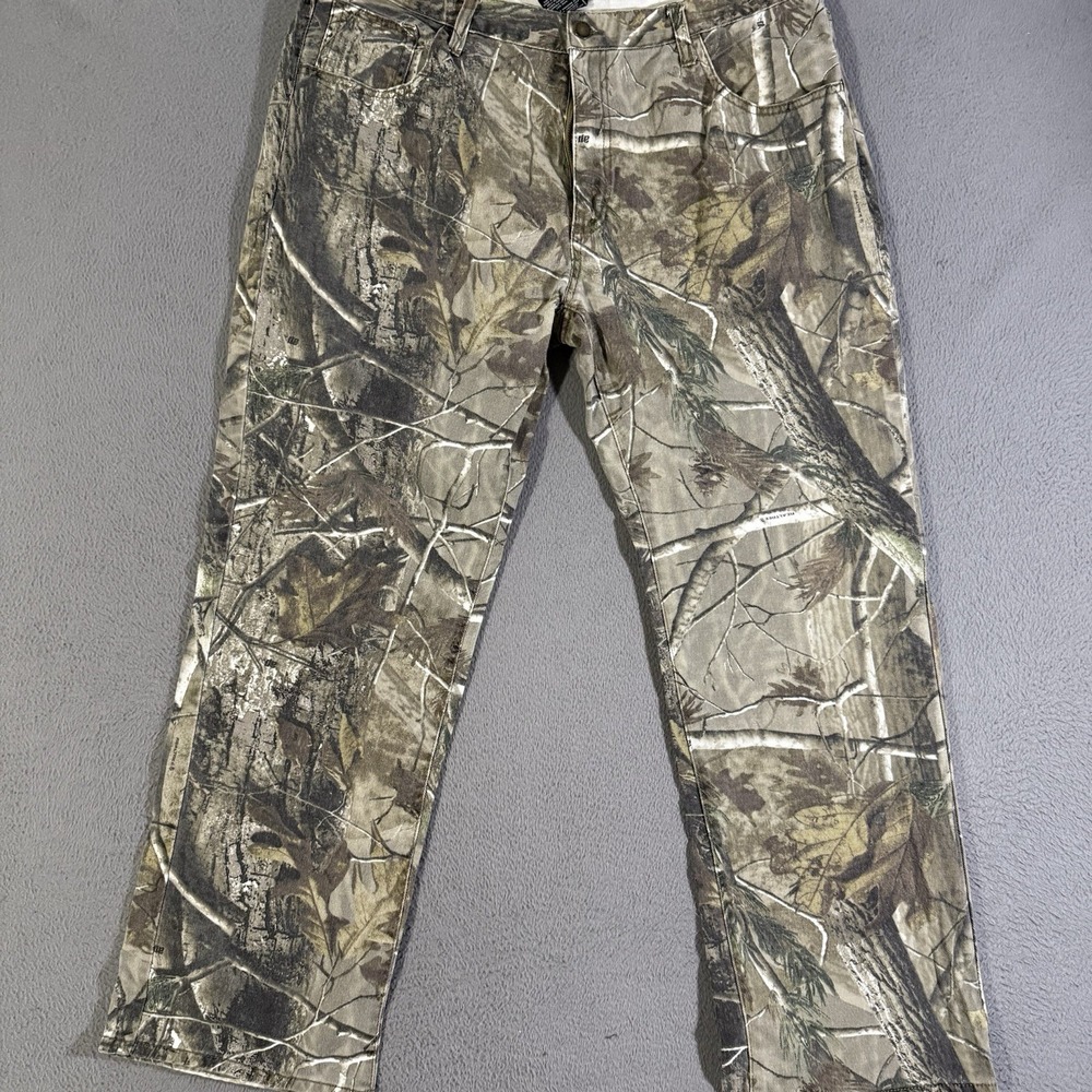 VTG RealTree Camo Pants Men's 38x30 Camouflage Hunting‎ Streetwear Skater Style